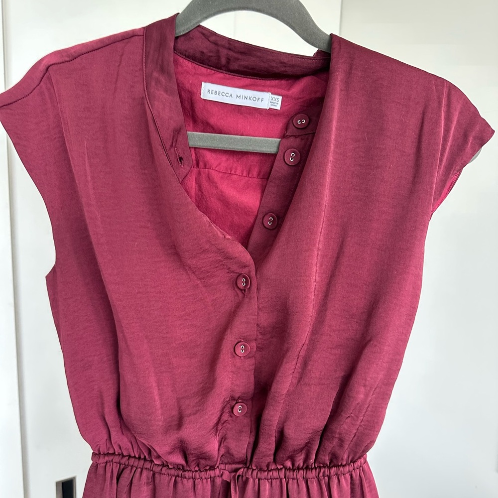 Rebecca Minkoff Burgundy Dress